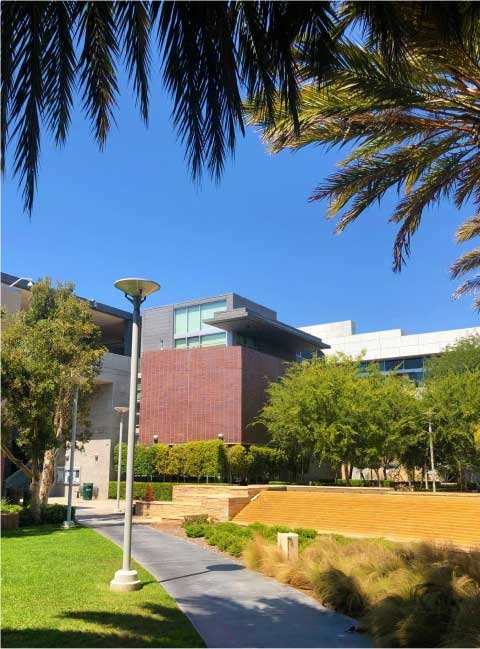 brick building and sidewalk